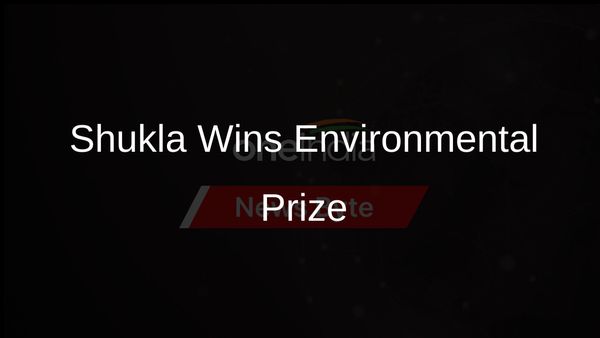 Alok Shukla Honoured with Goldman Environmental Prize for Saving Chhattisgarh Forests