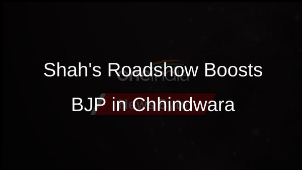 Amit Shah Champions BJP Candidate in Chhindwara City Roadshow