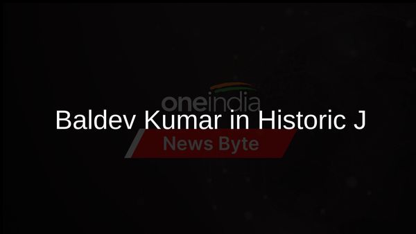 Punjab's Baldev Kumar Breaks New Ground in J&K Lok Sabha Polls Post-Article 370