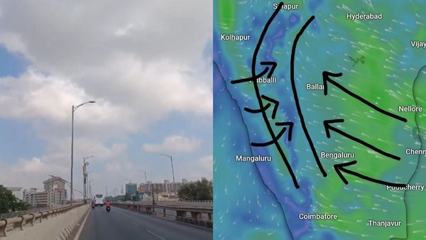 Karnataka Rains: Clouds Play Peek-A-Boo In Bengaluru, Offering Residents A Brief Respite From Heat