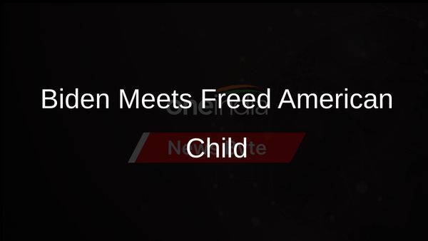 Biden's Emotional Meeting With 4-Year-Old American Freed From Hamas Captivity