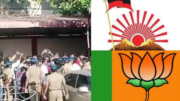 BJP-DMK Workers Clash In Coimbatore Over Annamalai's Late Night Campaign; 7 Injured
