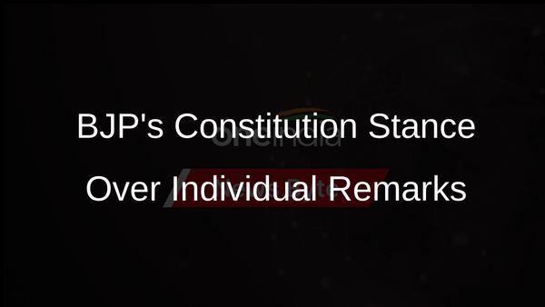 BJP Leadership's Stance on Constitution More Vital Than Individual Comments: Ashok Chavan