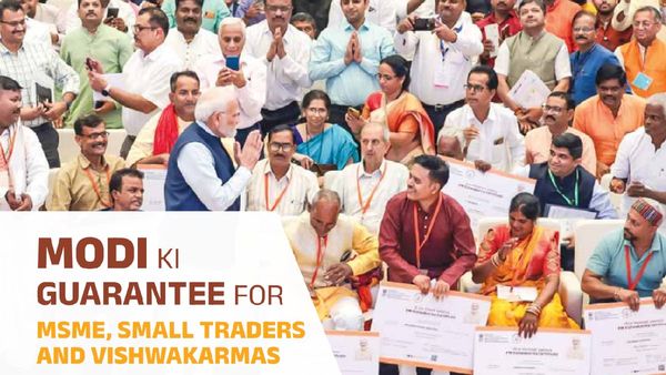 BJP Manifesto 2024: Highlights From Modi Ki Guarantee For MSME, Small Traders And Vishwakarma
