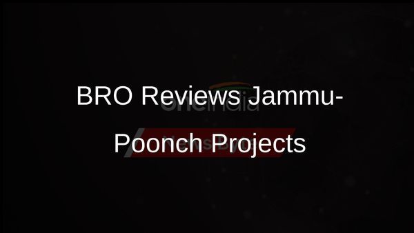 BRO Leadership Inspects Infrastructure Projects on Jammu-Poonch Highway