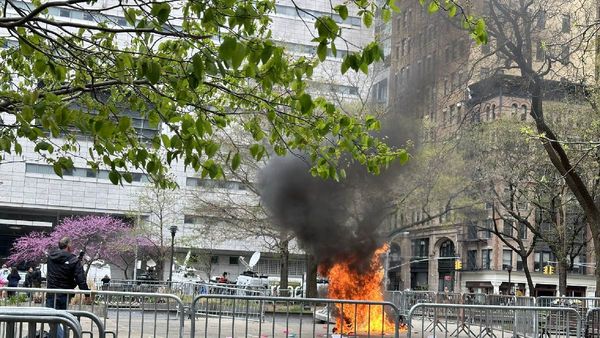 Police To Enhance Security At Courthouse For Trump's Trial After Disturbing Incident