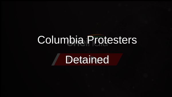 Columbia University Police Detain Pro-Palestinian Protesters Seeking Divestment