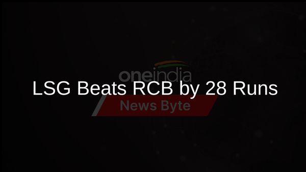 De Kock's Fifty, Yadav's Fiery Pace Secure LSG's 28-Run Victory Over RCB