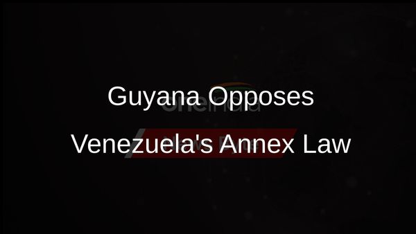 Guyana Denounces Venezuela's Law on Annexing Disputed Territory