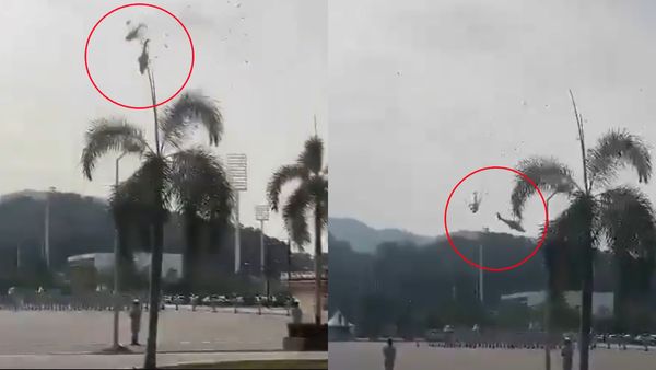 Watch: 2 Malaysian Military Helicopters Crash Mid-Air, 10 Killed