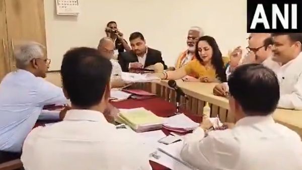 Lok Sabha Election 2024: Hema Malini Files Nomination From Mathura