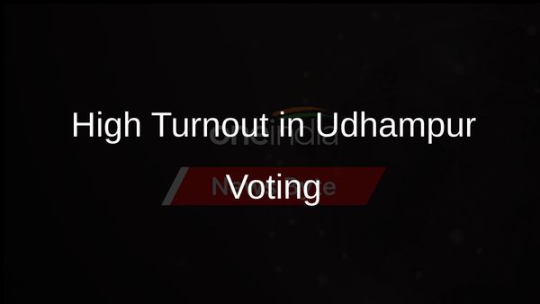 92% Turnout in Udhampur's Home Voting for Elderly, PwD Electors