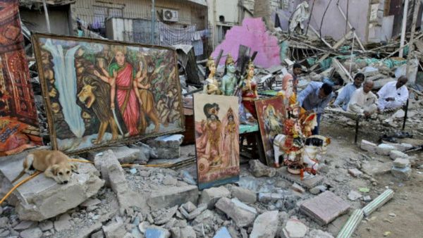 Historic Hindu Temple Demolished In Pakistan For Commercial Complex: Report