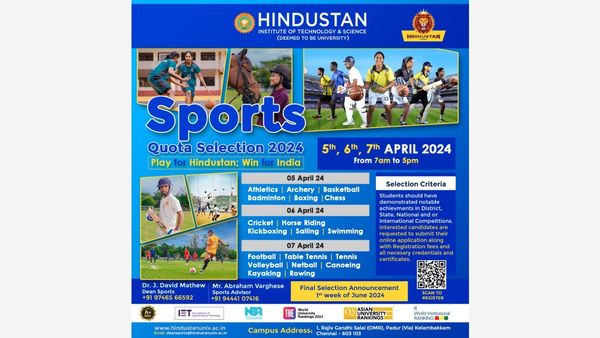 HITS Conducts Sports Quota Selection for the Academic Year 2024 – 2025