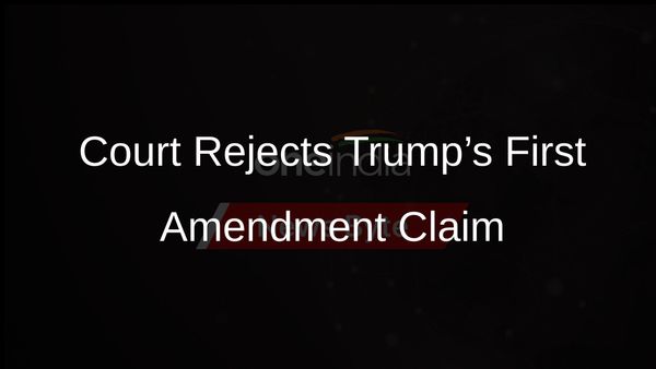 Judge Dismisses Trump’s First Amendment Claim in Georgia Election Indictment