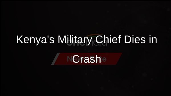 Tragic Helicopter Crash Claims Life of Kenya's Military Chief, Gen Ogolla