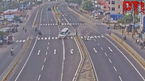 Madurai Accident Caught On Cam: Speeding Car Claims Lives of 2 Children, 4 Others