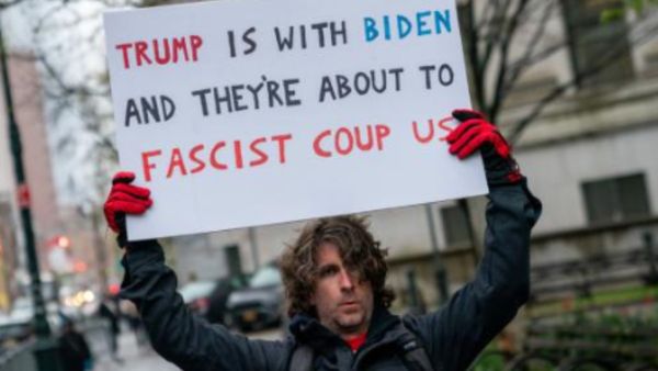 Who Was Max Azzarello, The US 'Conspiracy Theorist' Who Set Himself On Fire Outside Donald Trump's Trial?