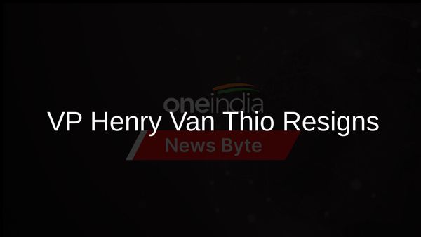 Myanmar's Vice President Henry Van Thio Resigns Amid Health Concerns