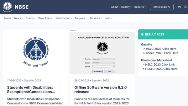 Nagaland Board HSLC & HSSLC 2024 Results Announced: Check NBSE Toppers & Pass Percentage