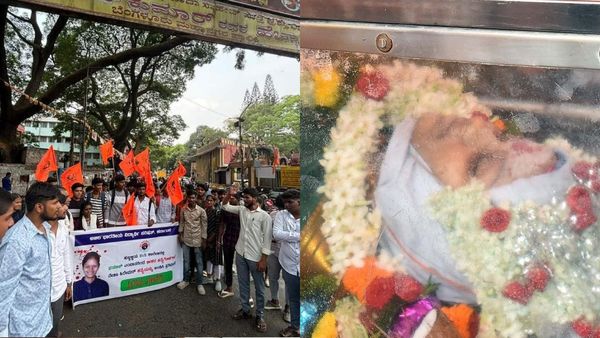Protests Erupt After 24-Year-Old Neha's Murder In BVB College Campus In Hubballi