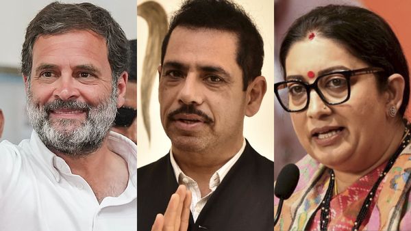 Jija Ji Will Contest Amethi Then What Will Saale Sahab Do?: Smriti Irani Mocks Rahul Gandhi, Robert Vadra