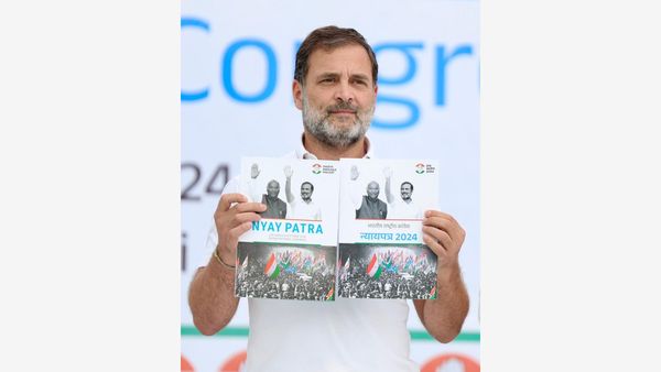 Congress Manifesto Focuses On 25 Guarantees Under Five 'Pillars Of Justice'