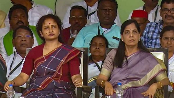 Sunita Kejriwal At Ranchi Rally: BJP Govt Wants To Kill My Husband In Jail By Denying Him Insulin