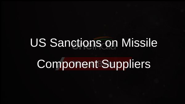 US Targets Chinese, Belarusian Firms for Aiding Pakistan's Missile Program