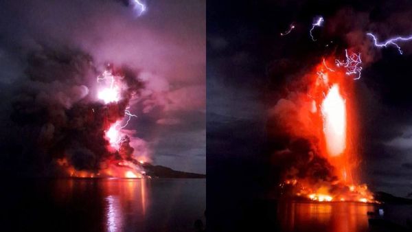 Indonesian Volcano Spews Clouds Of Ash, Authorities Evacuate Over 2,100 People