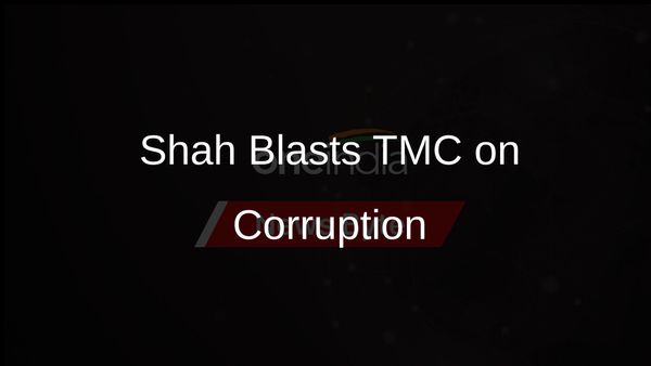 Amit Shah Targets TMC for 'Appeasement, Mafia, Corruption' in West Bengal