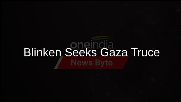 Blinken Urges Hamas for Gaza Cease-Fire During Israel Visit