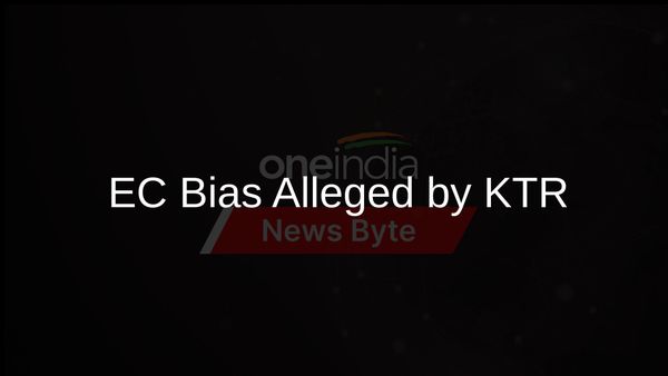 Election Commission Faces Bias Allegations from K T Rama Rao
