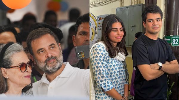 Lok Sabha Election 2024 Phase 6: Gandhi Parivaar's 5th Generation Votes; Sonia-Rahul Click Selfie