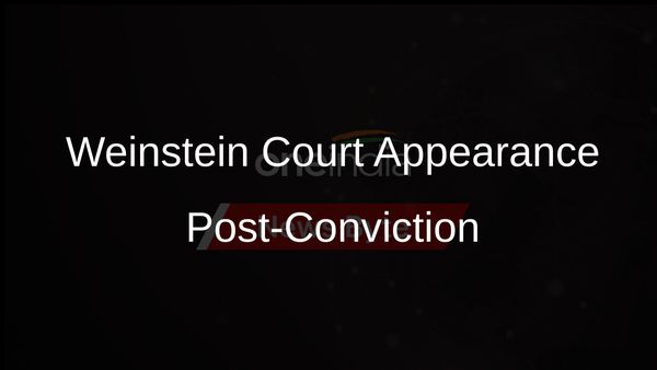 Harvey Weinstein in Court After 2020 Rape Conviction Overturned