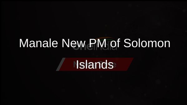 Solomon Islands Elects Jeremiah Manale as Prime Minister, Signalling Continued China Ties