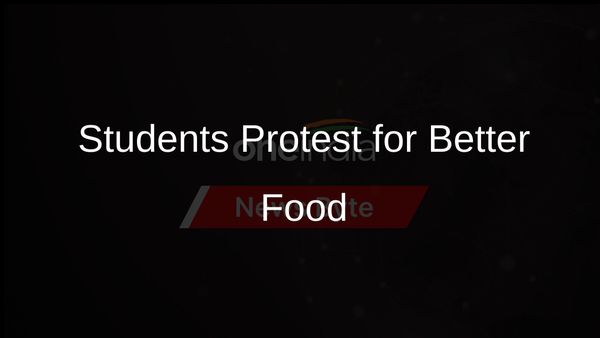 Mangalore University Hostel Students Demand Better Food Quality in Protest
