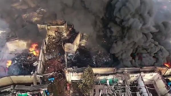 Mumbai Boiler Blast: NDRF Reports Fire In Control, Search Operation Underway