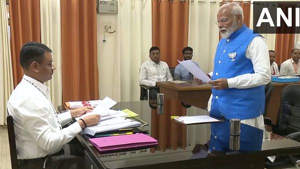 PM Modi Files Nomination From Varanasi