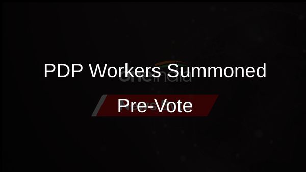 PDP Agents and Workers Called to Police Stations Before Voting, Says Mufti