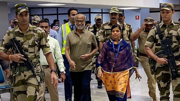 Superstar Rajinikanth Jets Off To Abu Dhabi For Post-'Vettaiyan' Vacation