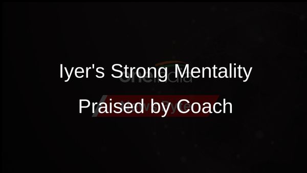 Shreyas Iyer's Strong Mentality Lauded by KKR Coach Amidst Setbacks