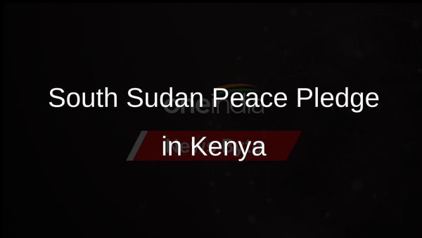 South Sudan Government and Rebels Pledge Peace in Kenya Mediation Talks