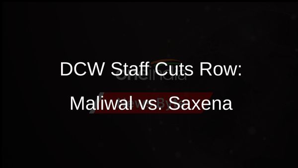 Swati Maliwal Condemns VK Saxena for DCW Staff Termination; LG Office Retorts