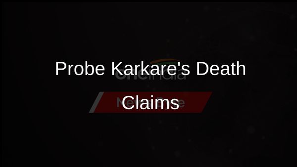 Tharoor Demands Investigation into Claims About Karkare's Death