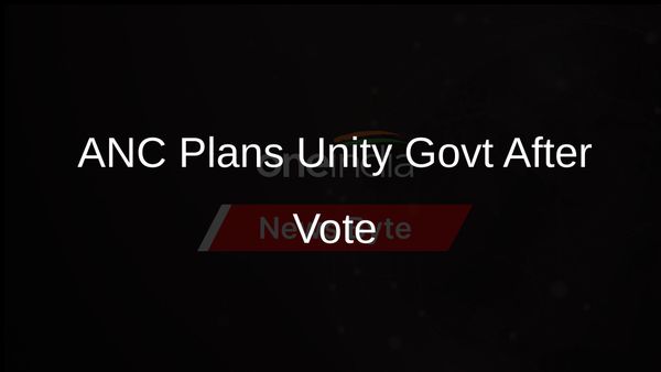 ANC to Form Unity Government in South Africa After Election Shortfall