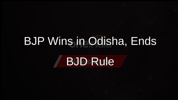 BJP Secures Victory in Odisha, Overthrows BJD After 24 Years