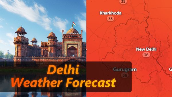Delhi Weather Alert: Rainfall In These Areas? Weather Forecast From Today Till 13th June