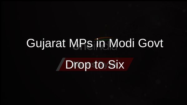 Gujarat Representation in Modi's Cabinet Falls to Six from Seven