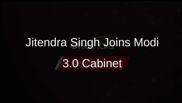 Jitendra Singh, an Efficient BJP Leader, Takes Oath as MoS in Modi 3.0